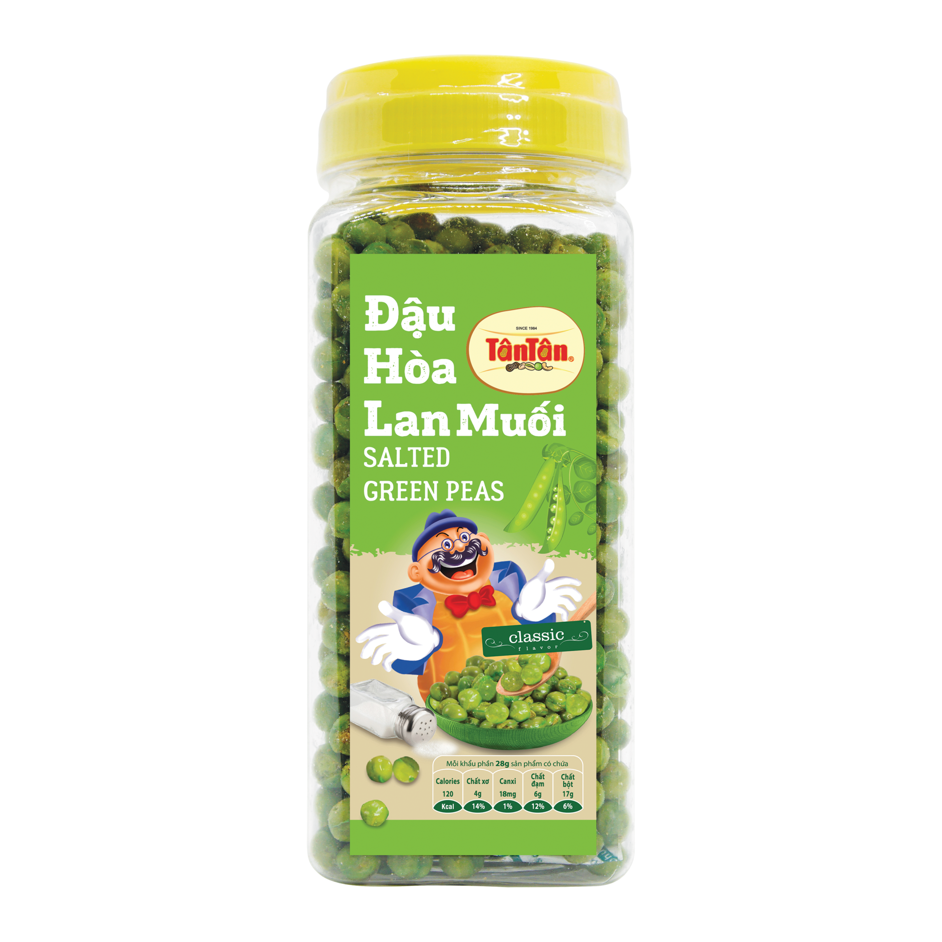 Đậu Hòa Lan Muối Tân Tân