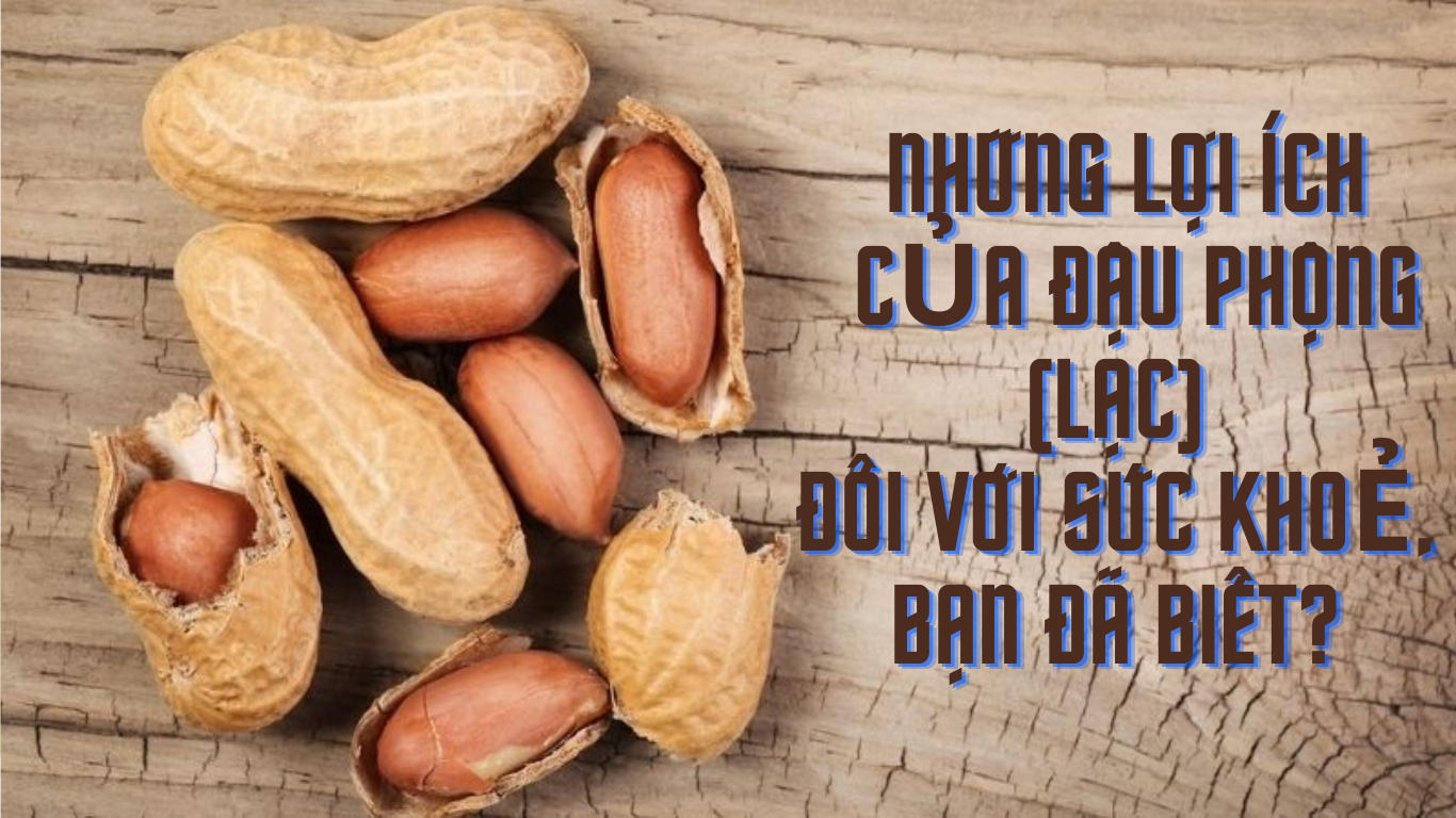 NHỮNG LỢI ÍCH CỦA ĐẬU PHỘNG (LẠC) ĐỐI VỚI SỨC KHOẺ, BẠN ĐÃ BIẾT?